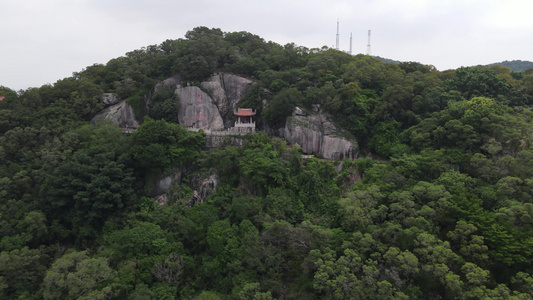 航拍福建泉州清源山5A景区 视频