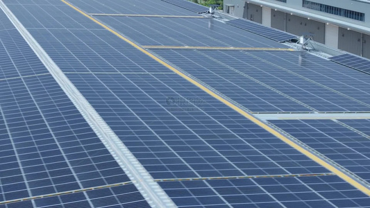 4K太阳能新能源光伏发电航拍合集视频