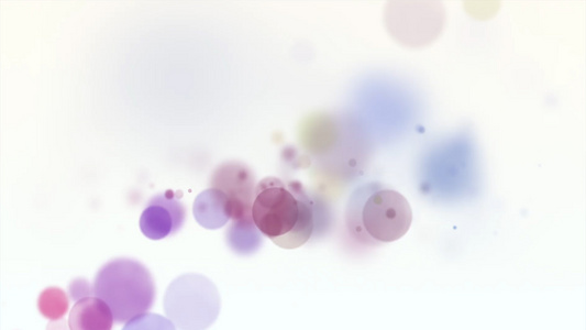 紫色光斑粒子背景视频