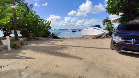 海湾ajahihibe环礁湖和旅游港5视频