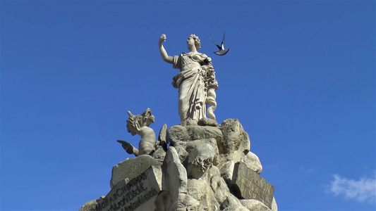 帕纳斯喷泉在巴西采切共和国视频