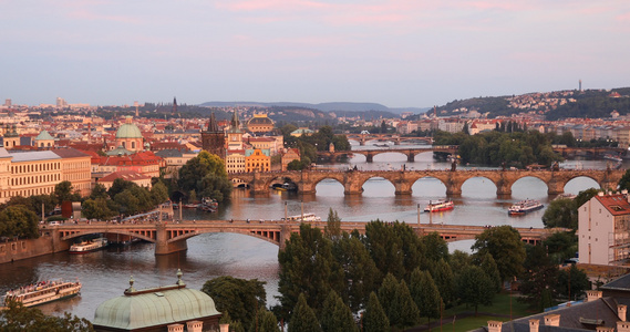 Charles桥Prague捷克共和国Charles视频