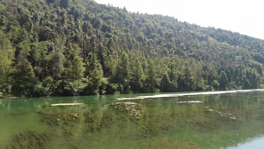 自然风光小桥流水风景实拍 视频