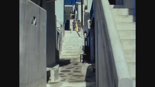 希腊1978米科诺斯街景11视频