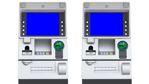 蓝色屏幕显示扫荡Looping15秒视频