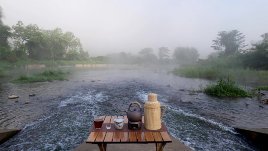 煮茶山水间视频