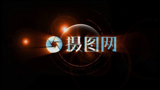 暗黑震撼科技感标志logo演绎AEcc模板视频