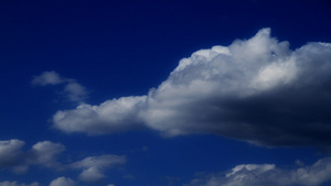 清蓝蓝蓝天空美丽的云朵空间天气14秒视频