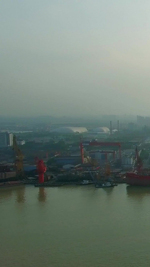 广州鹤洞大桥航拍休闲旅游65秒视频