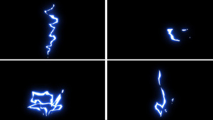 mg动态闪电雷电闪光视频元素V15秒视频