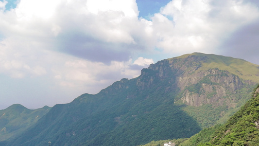 江西武功山国家级风景名胜区自然风光视频