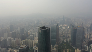 雾霾下的广州55秒视频