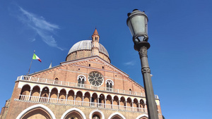 在意大利的帕图阿2拍摄圣蚂蚁大教堂6秒视频