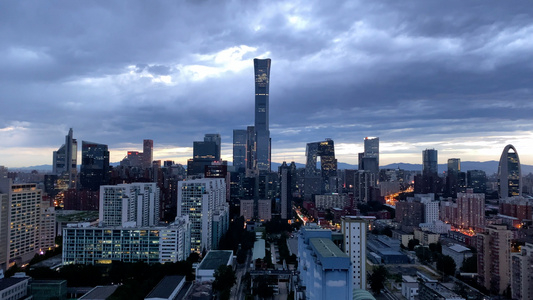 北京国贸商务中心视频