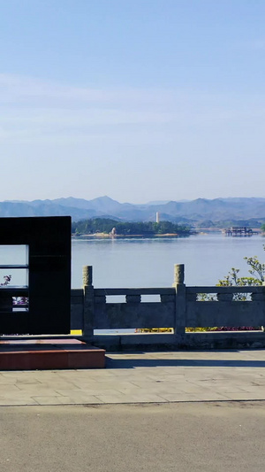 万佛湖5A级景区航拍摄影5A景区22秒视频