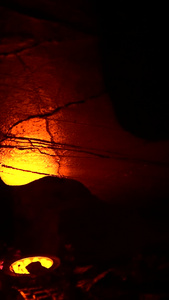 湖北5A级旅游景区世界第二大溶洞恩施利川腾龙洞石壁素材腾龙洞素材视频