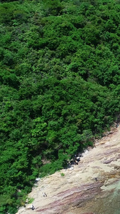 深圳鹿嘴山庄大海中的快艇深圳景点视频