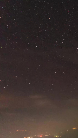 延时星轨银河日月星辰18秒视频