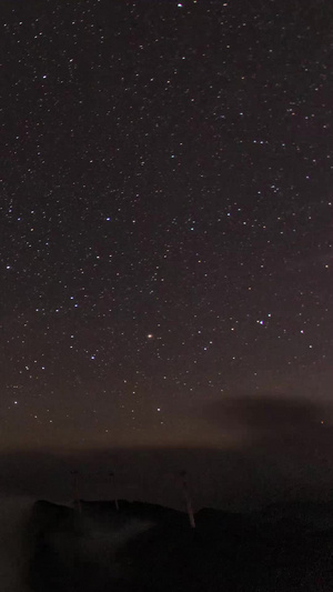 延时星轨银河日月星辰18秒视频