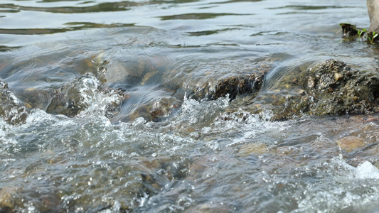 4K山涧溪流流水视频