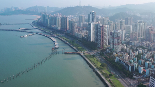 珠海港湾大道视频