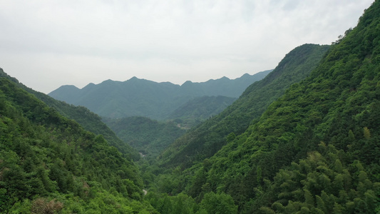 安徽六安舒城大别山生态健康绿色人文美景视频