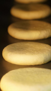 升格烤箱烤制糕点过程烤绿豆酥糕点烤制过程视频