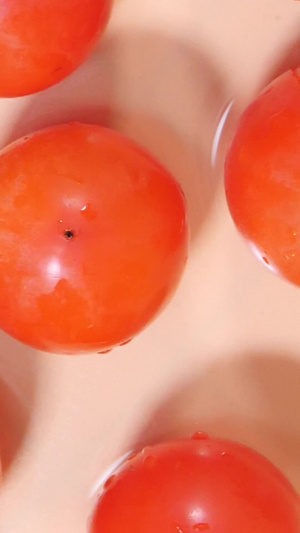 升格实拍秋天的柿子秋柿子41秒视频