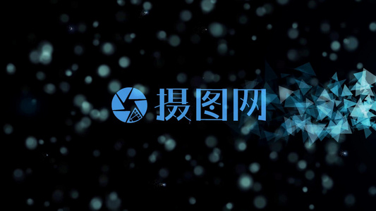 几何粒子LOGO演绎视频