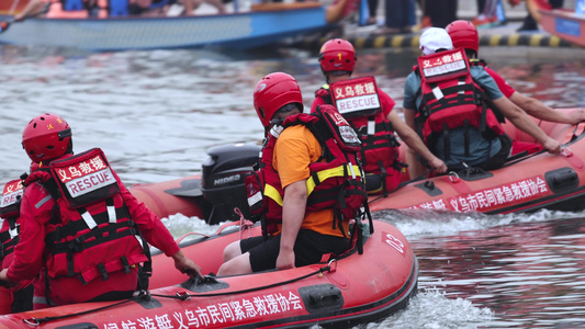 民间紧急救援队水上救援值班视频