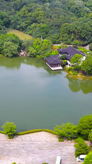 张家港4A风景区香山风景区全景航拍合集苏州旅游85秒视频