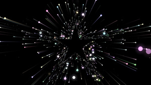 动态星星粒子光线散发动态视频元素29秒视频