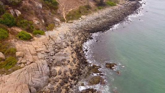 大海风光航拍视频