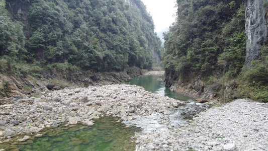 大山水库航拍视频