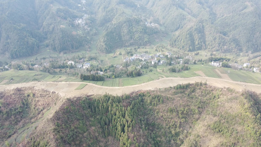 大山水库航拍视频