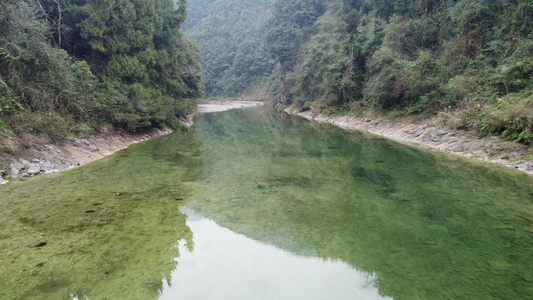 大山水库航拍视频