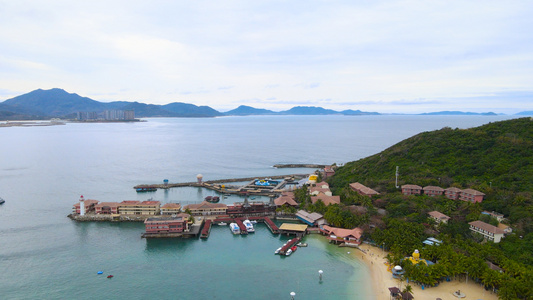 海南陵水5A风景区分界洲岛航拍地标合辑4K视频