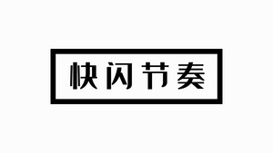 快闪效果宣传20秒视频