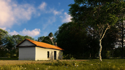 林中小屋视频