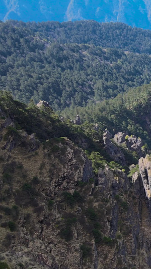 5A景区神农架神农顶神农谷航拍合集风景区98秒视频