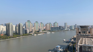 上海外滩浦东浦西城市延时风光32秒视频