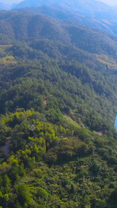 衢州4A风景区九龙湖风景区航拍浙江旅游视频