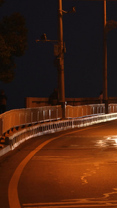 城市夜景灯光交通道路车流素材夜景素材视频