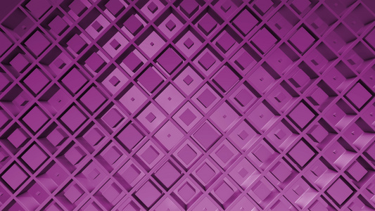 Lilac商业背景框摘要立方体背景随机运动3D可循环视频