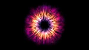 光眼抽象星系16秒视频