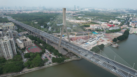 广州番禺大桥视频