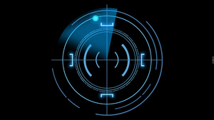 雷达扫描科技16秒视频