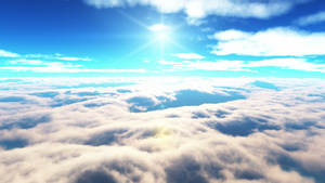飞翔在日落的云上11秒视频