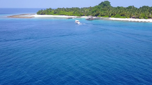 阳光明媚的美丽旅游旅游海滩旅游11秒视频