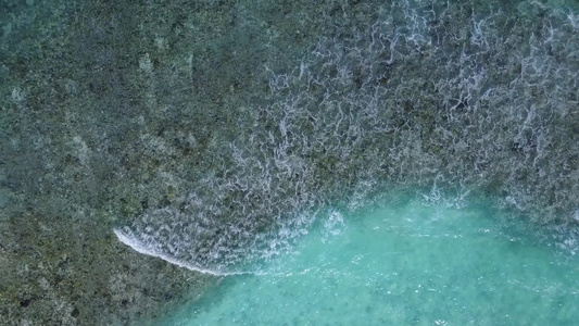 珊瑚礁海滩视频